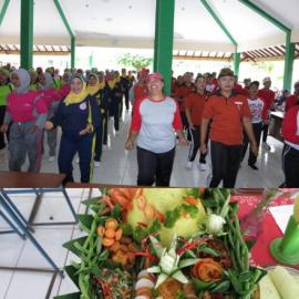 Semarak Hari Ibu PKK Desa Ngestirejo Gelar Lomba