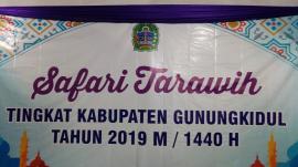 Safari Tarawih Kabupaten Gunungkidul