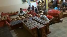 Gamelan Desa Ngestirejo Tiba Di SDN Mendang