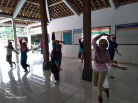 Kader Antusias Latihan Untuk Lomba Senam