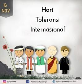 Mari Amalkan Nilai Bhinneka Tunggal Ika pada Peringatan Hari Toleransi Internasional