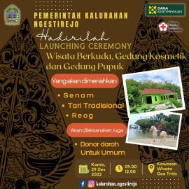 Hadiri Acara Launching dan Peresmian Wisata Berkuda Ngestirejo