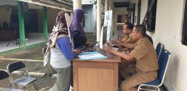 Bekerjasama dengan Dinas Dukcapil Gunungkidul, Pemkal Ngestirejo Laksanakan Aktivasi IKD di Balai Ka