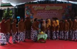 Pentas Seni Meriahkan Resepsi Hari Jadi Kalurahan Ngestirejo ke-78