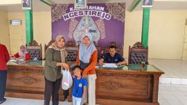 Peduli Gizi Anak : Pemerintah Kalurahan Ngestirejo PMT untuk Balita Stunting