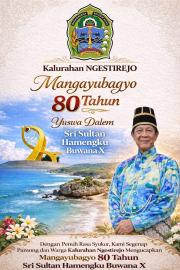 Mangayubagya Yuswa Dalem Sri Sultan Hamengku Buwono X