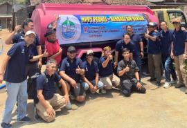KPPY Peduli Salurkan Bantuan Air Bersih untuk Warga Padukuhan Kudu